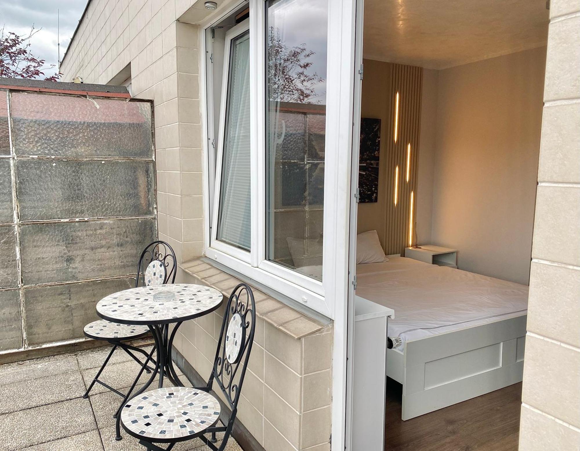 Top Floor Studio With Terrace Prag Exterior foto